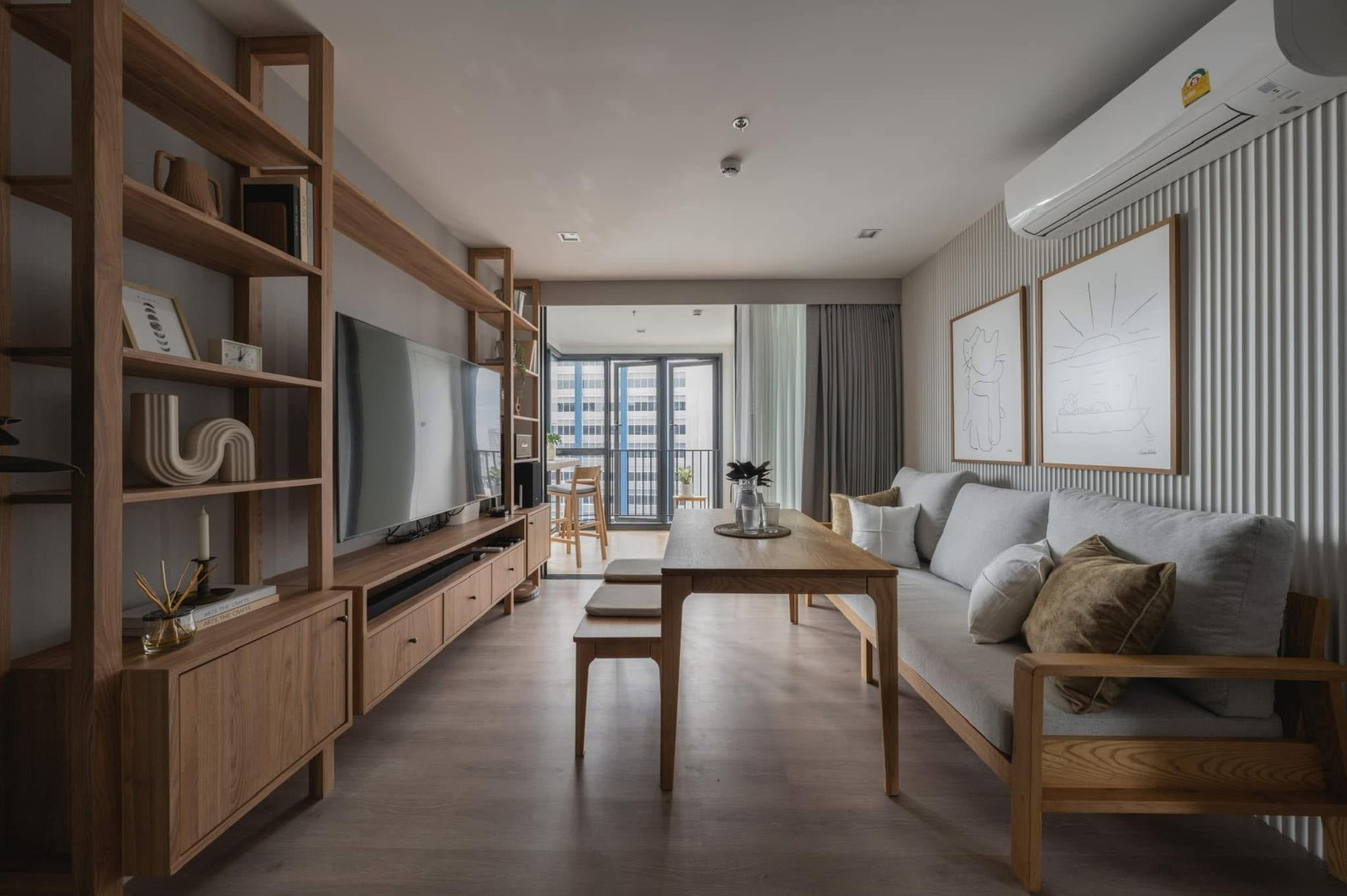 ขาย/ให้เช่า (For Sale/ Rent) คอนโด : เดอะ ไลน์ พหลโยธิน อาคาร B  🔸️ประเภท : 2 ห้องนอน 2 ห้องน้ำ