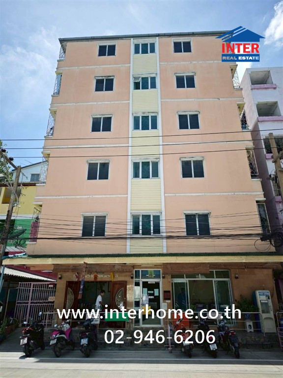 Apartment, 6 floors, 60 sq m, Eua Angkun, dormitory near Nava Nakorn Industry. Soi Nakhon Chai Mongkol Villa 2, Phahon Yothin Road, Khlong Luang, Pathum Thani – รูปที่ 2