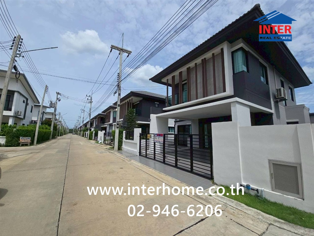 บ้านเเฝด 2 ชั้น 39.9 ตร.ว. หมู่บ้านเอ็นซีออนกรีน ปาล์ม พาร์ค1 ซอยลำลูกกา71 ถนนลำลูกกา ถนนรังสิต-นครนายก ลำลูกกา ปทุมธานี – รูปที่ 2