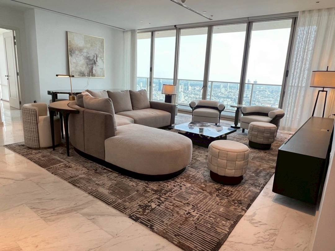 for rent Four Season Private Residences Bangkok // 4b5b+1 maid // 380 sq.m – รูปที่ 3