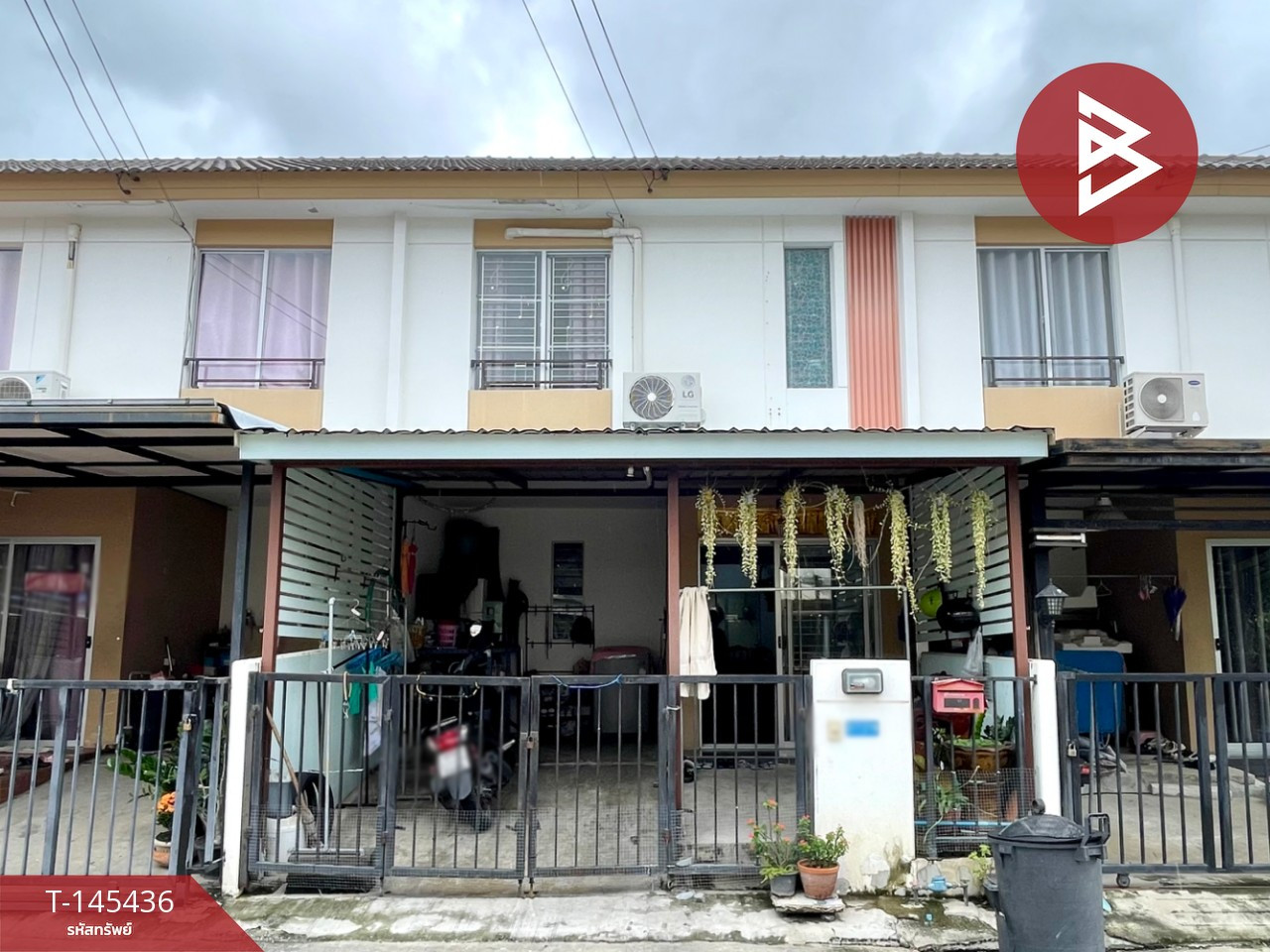 Townhouse for sale Pruksa Village 77 Suksawat-Kanchanaphisek Phra Samut Chedi, Samut Prakan