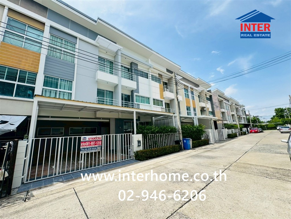 Townhouse, 2 floors, 31 sq m, The Estate Village Srinakarin 1, Soi On Nut 46, On Nut Road, Srinakarin Road, Suan Luang District, Bangkok. – รูปที่ 2