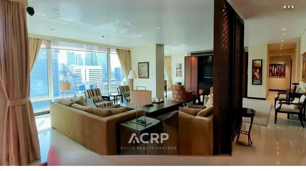 ให้เช่า คอนโดหรู Park Chidlom | 3 ห้องนอน 260 ตร.ม. | วิวสวน | 170,000 บาท/เดือน – รูปที่ 2