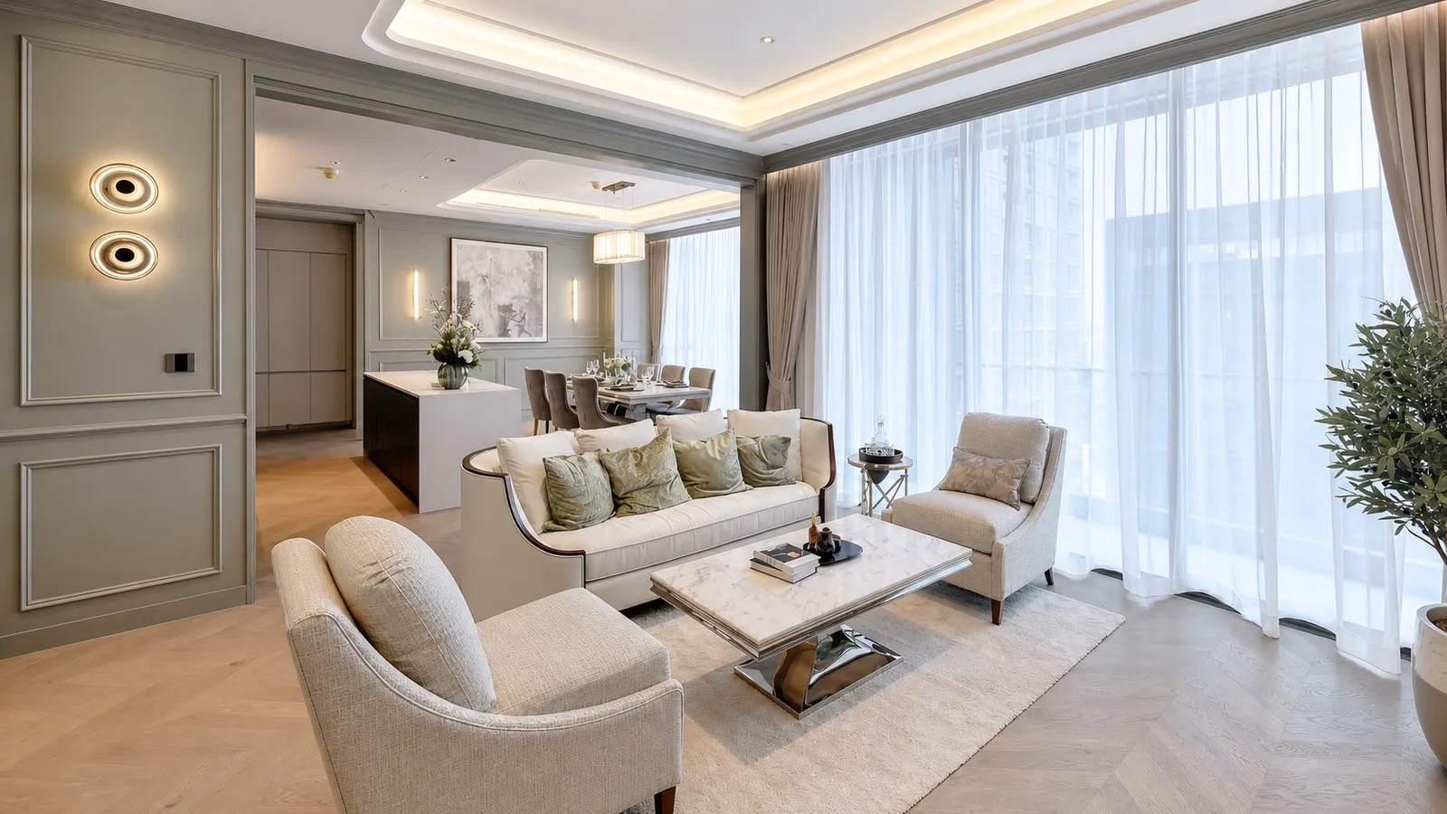 ONE89 Wireless at ONE Bangkok • 2 Bedrooms 3 Bathrooms 151 sq.m.