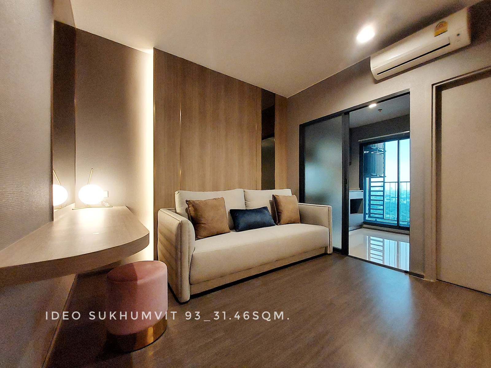 🎉ให้เช่าห้องคอนโด 1 ห้องนอน เฟอร์ครบ ไอดีโอ สุขุมวิท 93 ติด BTS บางจาก – รูปที่ 4