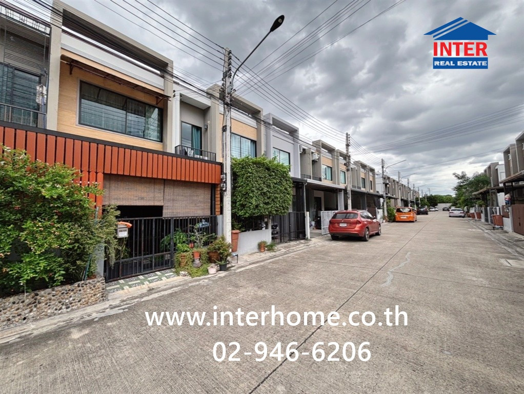 Townhome for sale, 2 floors, 18.8 sq m, Piamsuk Village, Esgate, Bangkok-Pathum Thani, Soi 5, Soi Wat Nong Prong. Bangkok-Pathum Thani Road Soi Wat Nong Prong Road Mueang Pathum Thani, Pathum Thani – รูปที่ 3