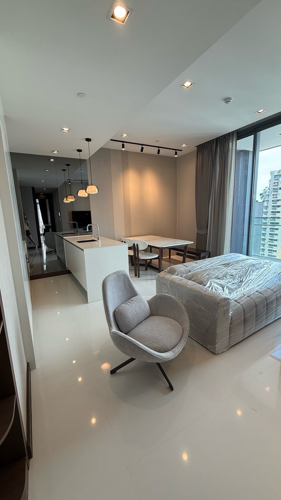 Newlyให้เช่า Q1 sukhumvit 🛀2 bed 2 bath📞0639399665
 – รูปที่ 2