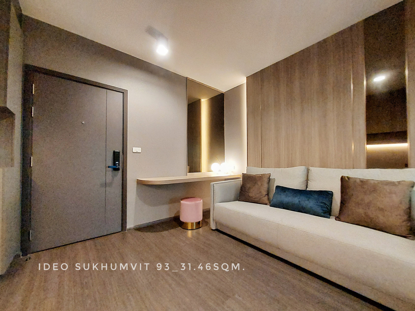 🎉ให้เช่าห้องคอนโด 1 ห้องนอน เฟอร์ครบ ไอดีโอ สุขุมวิท 93 ติด BTS บางจาก – รูปที่ 2
