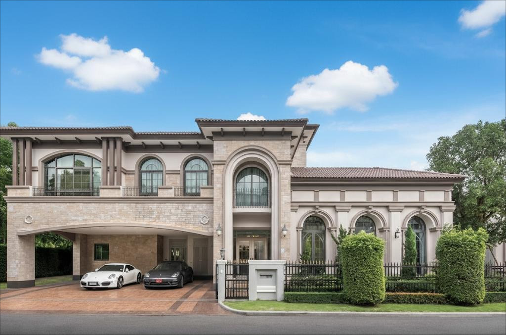 Single house for sale, Super Luxury mansion, The Grand Pinklao-Alpina. The largest sample house in the project Ready to move in Single house for sale, Super Luxury mansion, The Grand Pinklao-Alpina. The largest sample house in the project Ready to move in