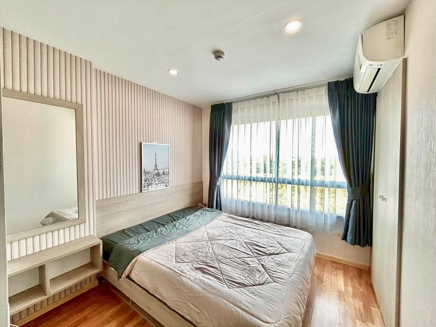 Cheap condo Lumpini Ville Sukhumvit 76-Bearing, ready to move in, newly decorated.