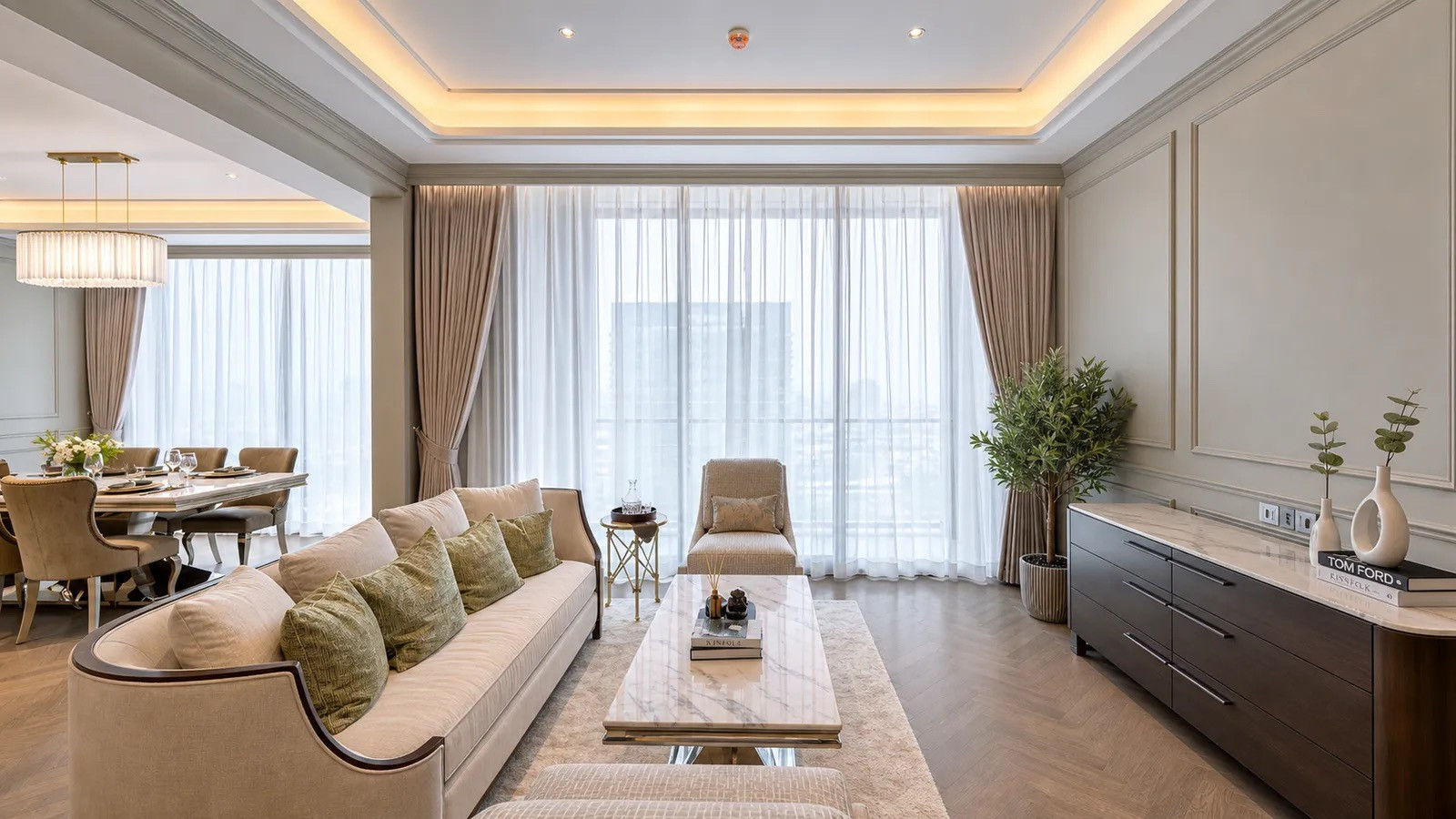 ONE89 Wireless at ONE Bangkok • 2 Bedrooms 2 Bathrooms 151 sq.m. – รูปที่ 2