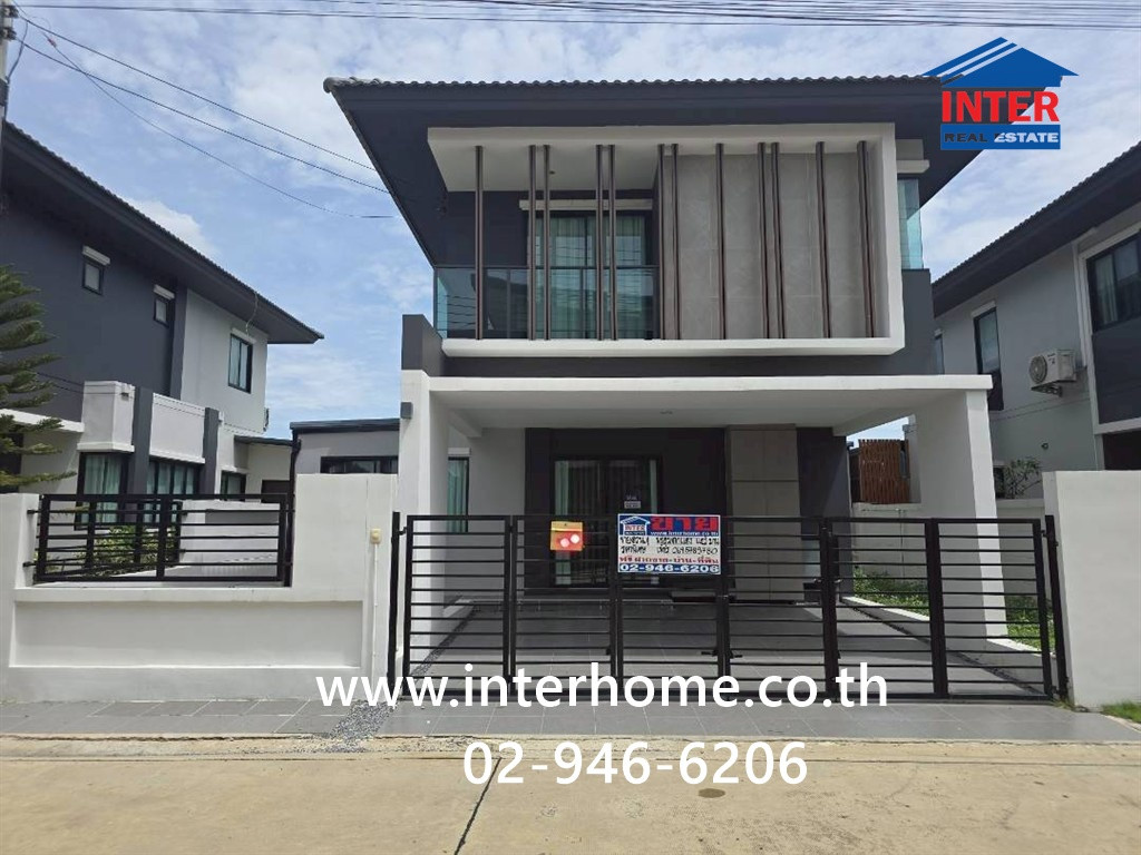 บ้านเเฝด 2 ชั้น 39.9 ตร.ว. หมู่บ้านเอ็นซีออนกรีน ปาล์ม พาร์ค1 ซอยลำลูกกา71 ถนนลำลูกกา ถนนรังสิต-นครนายก ลำลูกกา ปทุมธานี – รูปที่ 3