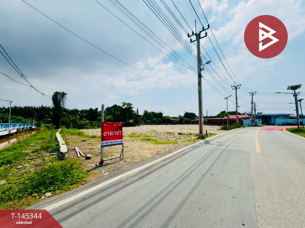 ขาย/เช่า ที่ดินเปล่าริมน้ำ 1 ไร่ 2 งาน 4 ตารางวา สุขสวัสดิ์ 92 สมุทรปราการ – รูปที่ 3