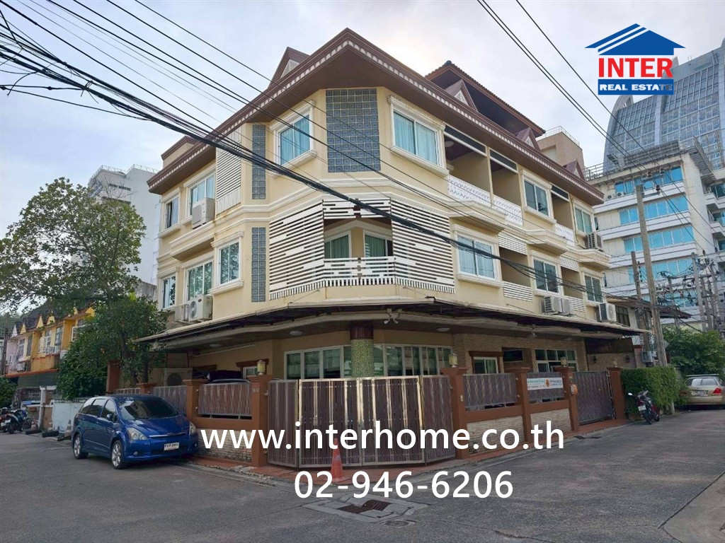 บ้านเดี่ยว 4 ชั้น 52 ตร.ว. บ้านเดี่ยว ใกล้มหาวิทยาลัยหอการค้า ซอยอินทามระ40 ถนนดินแดง ถนนประชาสงเคราะห์ ถนนวิภาวดีรังสิต เขตดินแดง กรุงเทพมหานคร