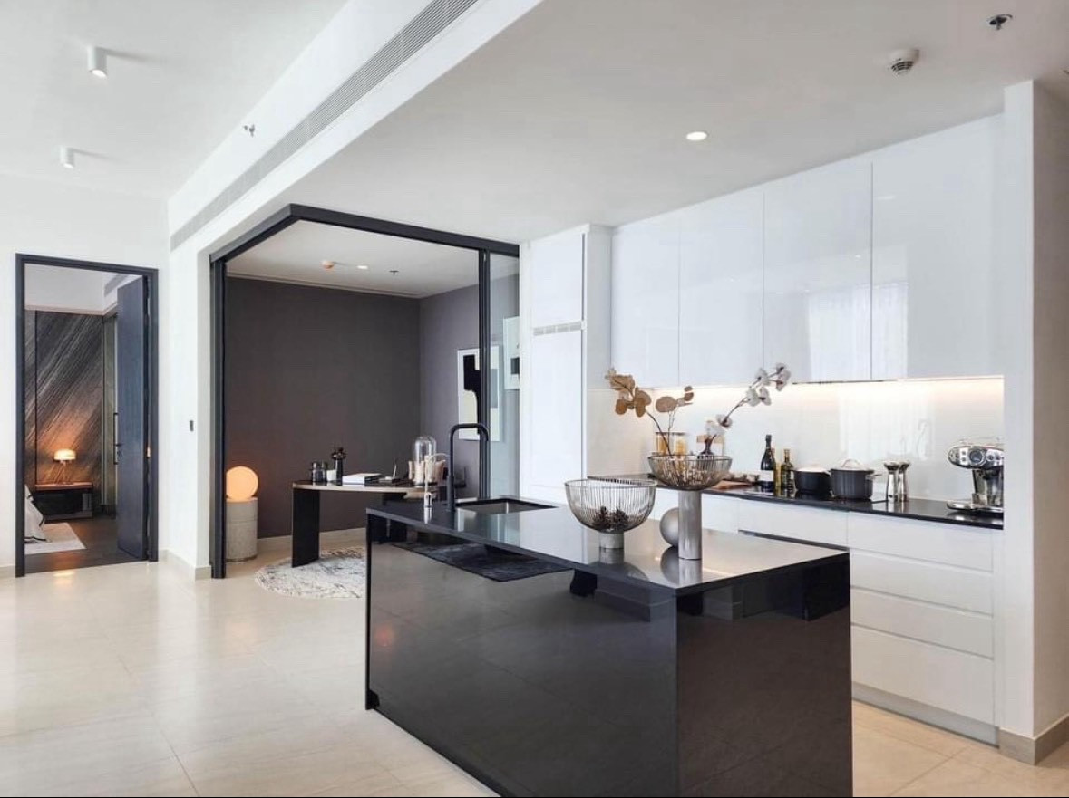📣📣 For rent : Tait Sathorn 12 
Size 135 Sqm. |  2 bedrooms, 3 bathrooms, – รูปที่ 4