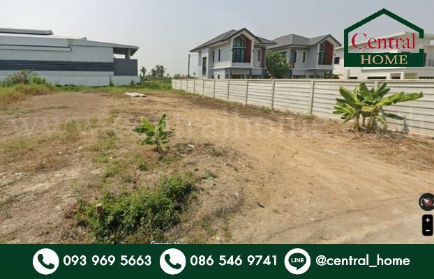 ที่ดิน 103 ตร.วา ถนนบางบัวทอง-ไทรน้อย ใกล้โรงพยาบาลพิมลราช ทำเลดี ราคาถูก