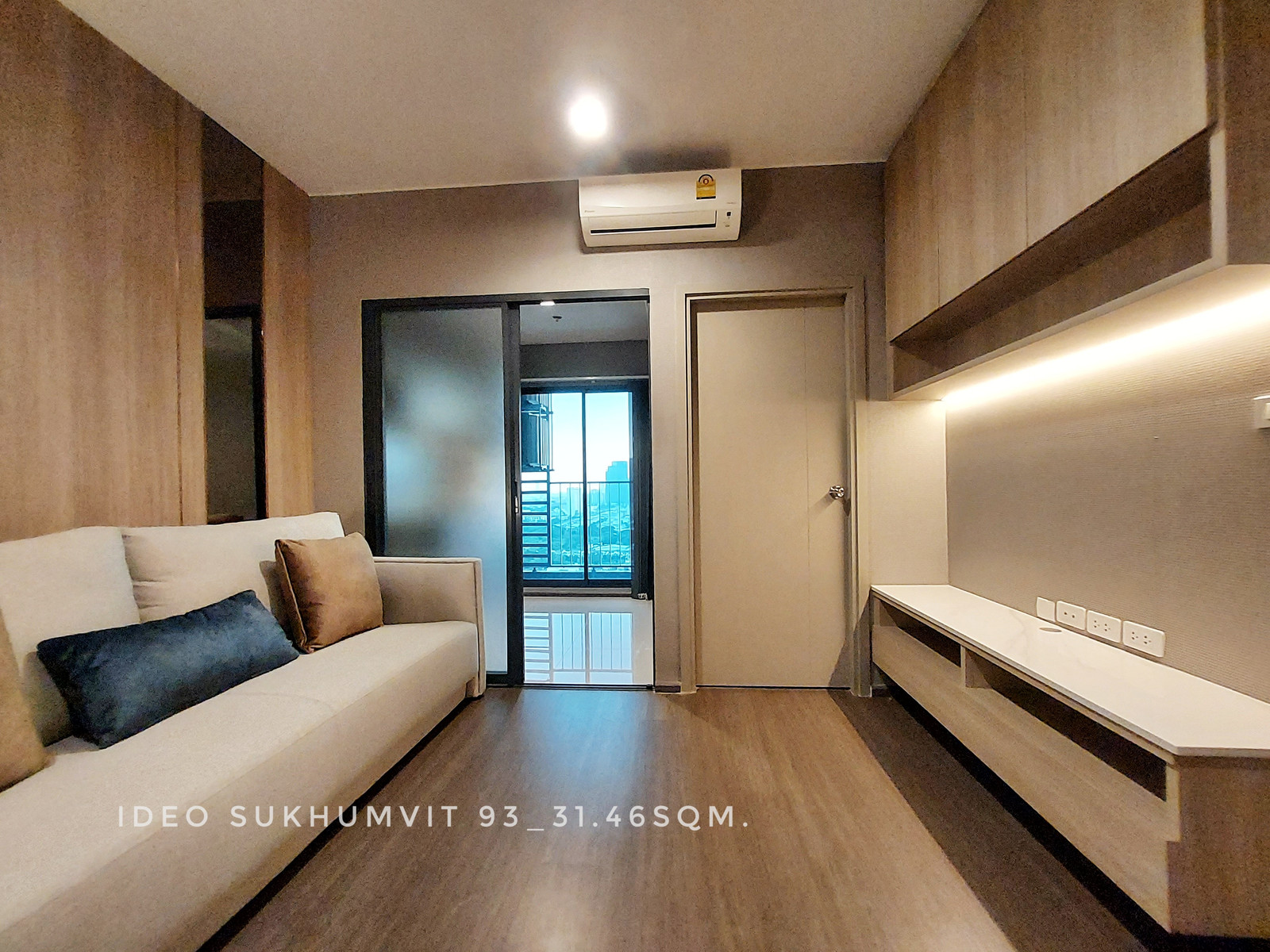 🎉ให้เช่าห้องคอนโด 1 ห้องนอน เฟอร์ครบ ไอดีโอ สุขุมวิท 93 ติด BTS บางจาก – รูปที่ 3