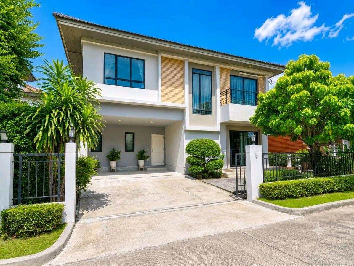 Single house, Life Bangkok Boulevard, Ratchaphruek, Pinklao, Bang Kruai, Nonthaburi. Single house, Life Bangkok Boulevard, Ratchaphruek, Pinklao, Bang Kruai, Nonthaburi.