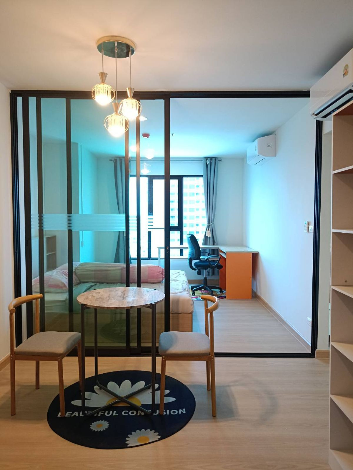 Terra Residence ขนาด 33 ตารางเมตร ห้องมุม สัญญา 2 ปี 12,000 ต่อเดือน มีเครื่องซักผ้า SMART TV – รูปที่ 2
