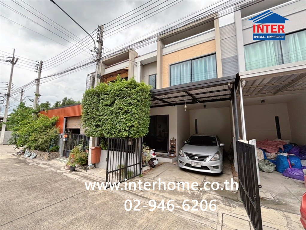 Townhome for sale, 2 floors, 18.8 sq m, Piamsuk Village, Esgate, Bangkok-Pathum Thani, Soi 5, Soi Wat Nong Prong. Bangkok-Pathum Thani Road Soi Wat Nong Prong Road Mueang Pathum Thani, Pathum Thani – รูปที่ 4