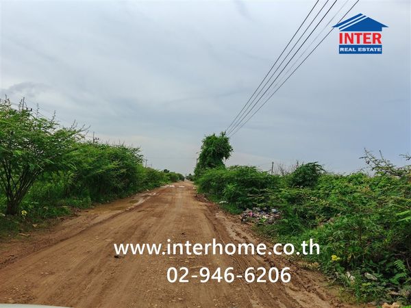 Empty land 100 sq m. Empty land near Wat Saeng San, Soi Bongkot 38, Uttaraphimuk elevated road. Rangsit-Nakhon Nayok Road, Khlong Luang, Pathum Thani