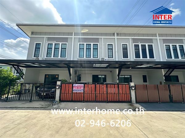 ทาวน์โฮม 2 ชั้น 20.1 ตร.ว. หมู่บ้านฉัตรหลวง17 รังสิต-คลอง3 ใกล้ตลาดไทยสมบูรณ์รังสิต-คลองสาม ถนนคูคต-คลองหลวง ถนนเลียบคลองสาม คลองหลวง ปทุมธานี
