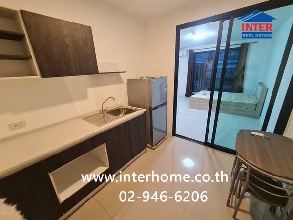 Condominium 31.04 sq m. Nawa Living Condo Nawamin 75, Soi Nawamin 75, Nawamin Road, Bueng Kum District, Bangkok.
