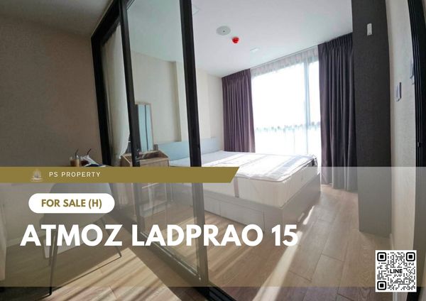 Urgent Sale 🔥 Atmoz Ladprao 15 🔥 Fully furnished and equipped with appliances; close to MRT.