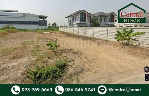 Land 103 sq m, Bang Bua Thong-Sai Noi Road. Near Pimonrat Hospital, good location, cheap price.