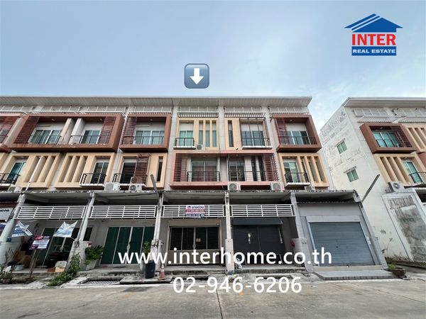 อาคารพาณิชย์ 3.5 ชั้น 19.9 ตร.ว. หมู่บ้านอาร์เคพาร์ค406 รามอินทรา-คู้บอน ถนนเลียบคลองสอง ถนนหทัยราษฏร์ เขตคลองสามวา กรุงเทพมหานคร