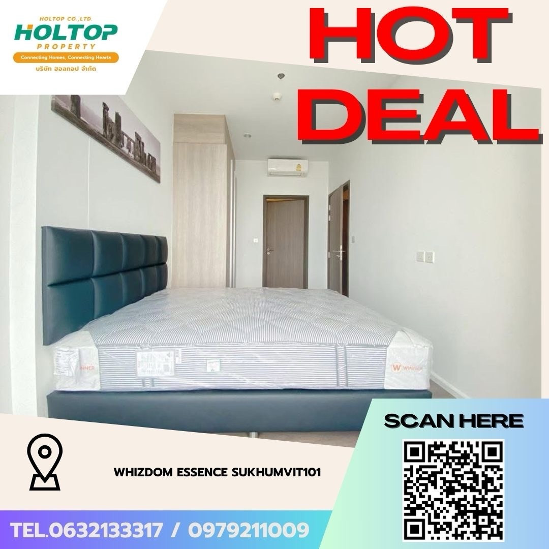 #Z6027💥110769 🔥Condo for rent Whizdom Essence Sukhumvit 101 #Z6027💥110769 🔥Condo for rent Whizdom Essence Sukhumvit 101