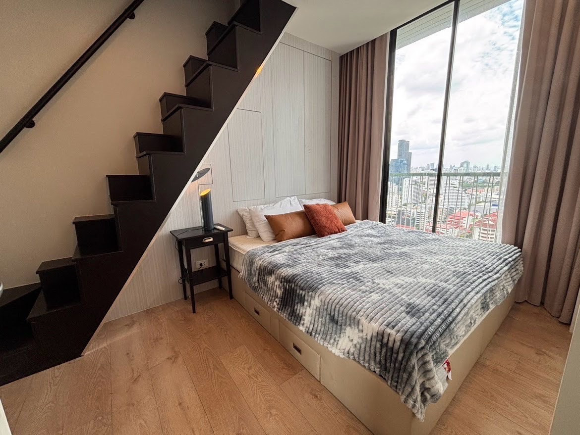 ให้เช่า Noble Recole Sukhumvit 19 | 2 Bed 53 sq.m. Floor 27th – 5.5m. High Ceiling Luxury Room in Asoke CBD 🚀 – รูปที่ 4