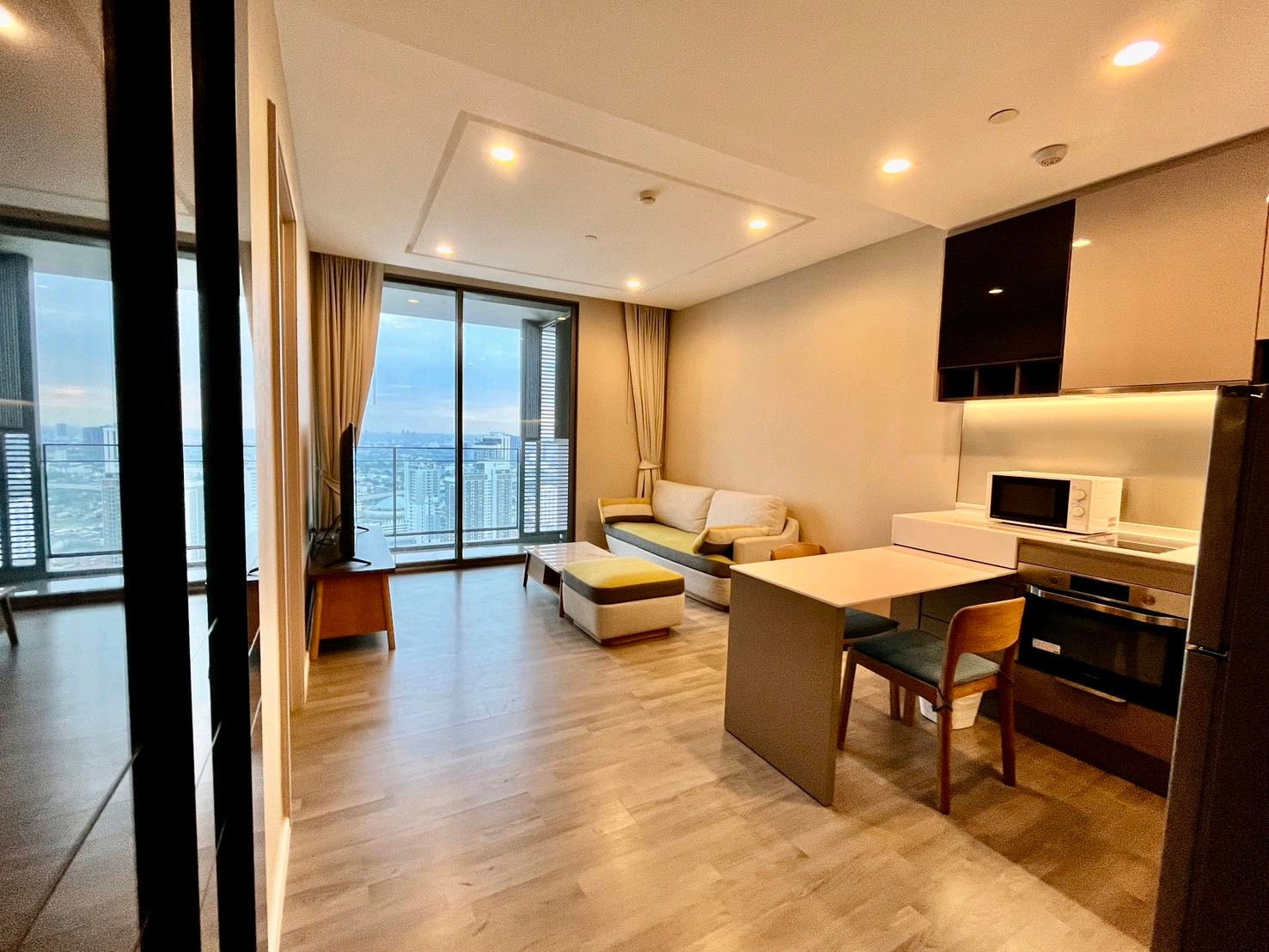 🌊 ให้เช่า 333 Riverside | 1 ห้องนอน ชั้นสูง วิวแม่น้ำโปร่งสวย พร้อมอยู่ | เพียง 26,000 บาท/เดือน