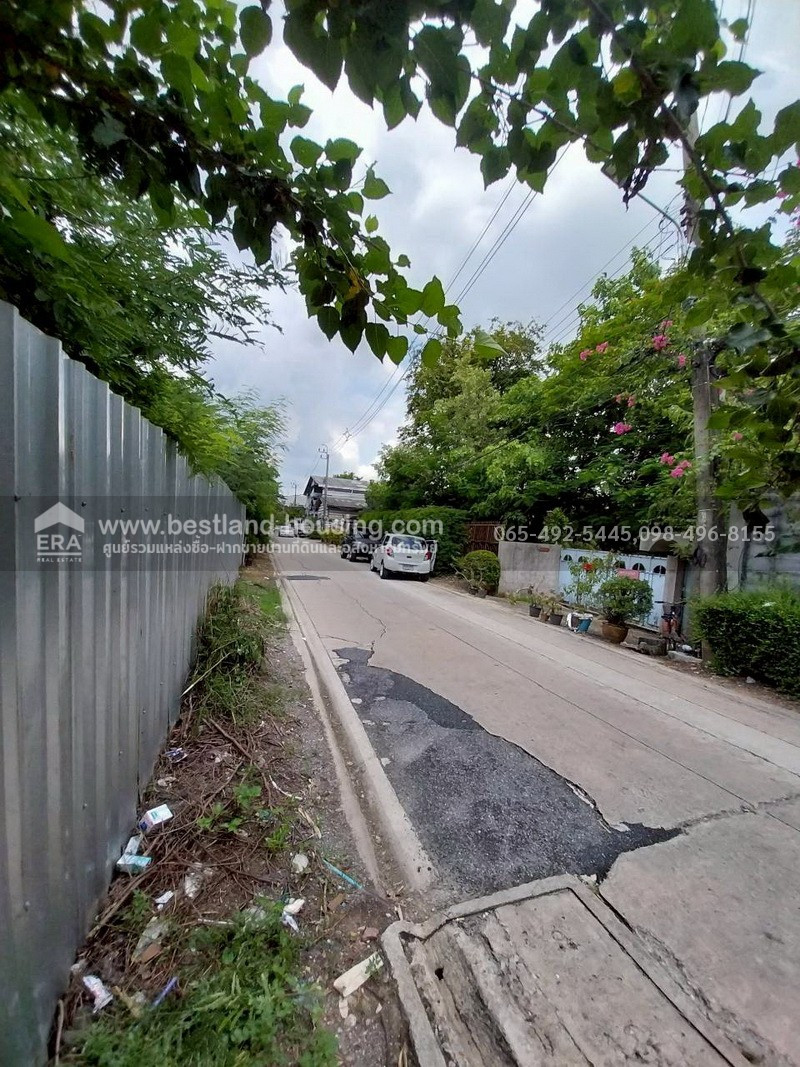 Land for sale, 353 sq m., entrance to Soi Tiwanon 46, only 50 meters, near Sanambinnam, Samakkhi intersection. – รูปที่ 4