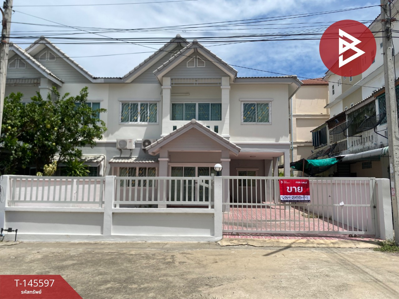 Single house for sale Nanthicha Village, Rua Yai, Suphanburi