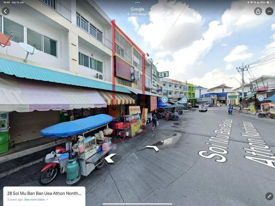 🏢 ให้เช่าอาคารพาณิชย์ 2 คูหา 3 ชั้น ซอยวัดกู้ 2 นนทบุรี ทำเลดี แหล่งชุมชน คนพลุกพล่าน ค้าขายได้ทั้งช่วงเช้าและช่วงเย็น – รูปที่ 3
