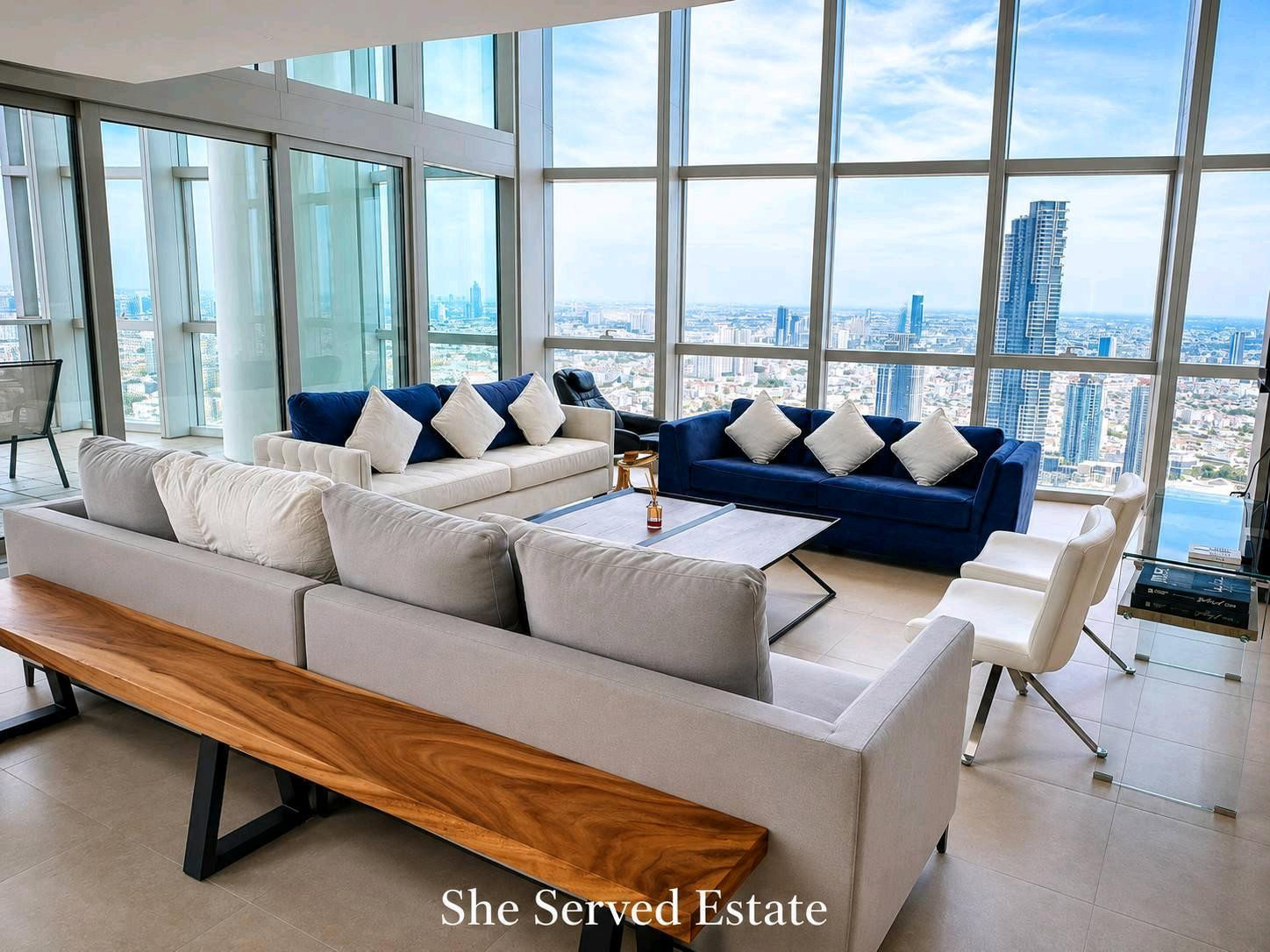 For Rent ◈The River Condominium◈ 3 Bed 4 Bath | Duplex | 410 Sq.m. | High Floor | Panoramic River View – รูปที่ 4
