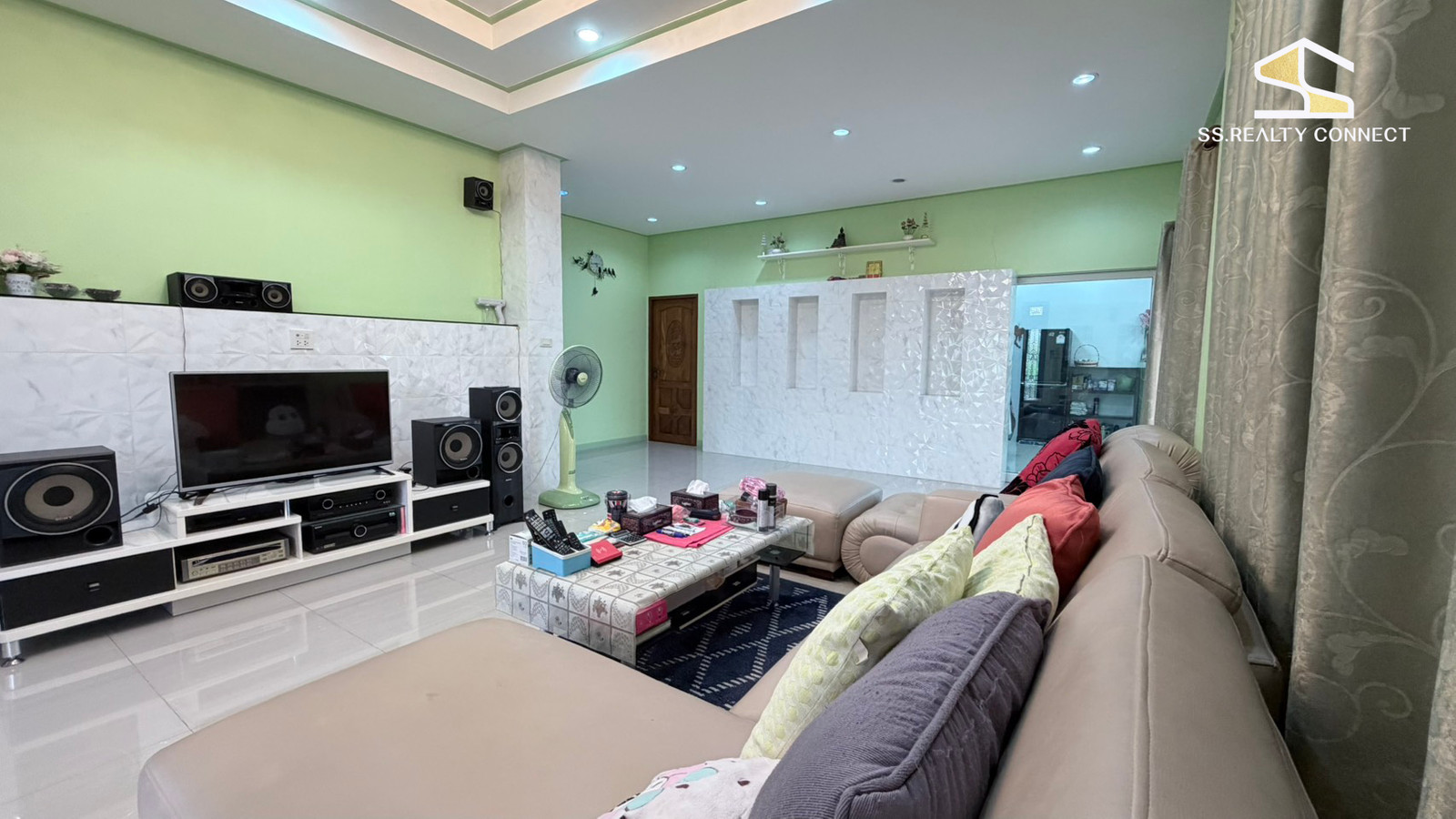 ขายที่ดิน 10 ไร่ พร้อมบ้านเดี่ยว 3 หลัง (ผังสีชมพู) นาดี สมุทรสาคร เหมาะสร้างโรงงาน โกดัง – รูปที่ 2