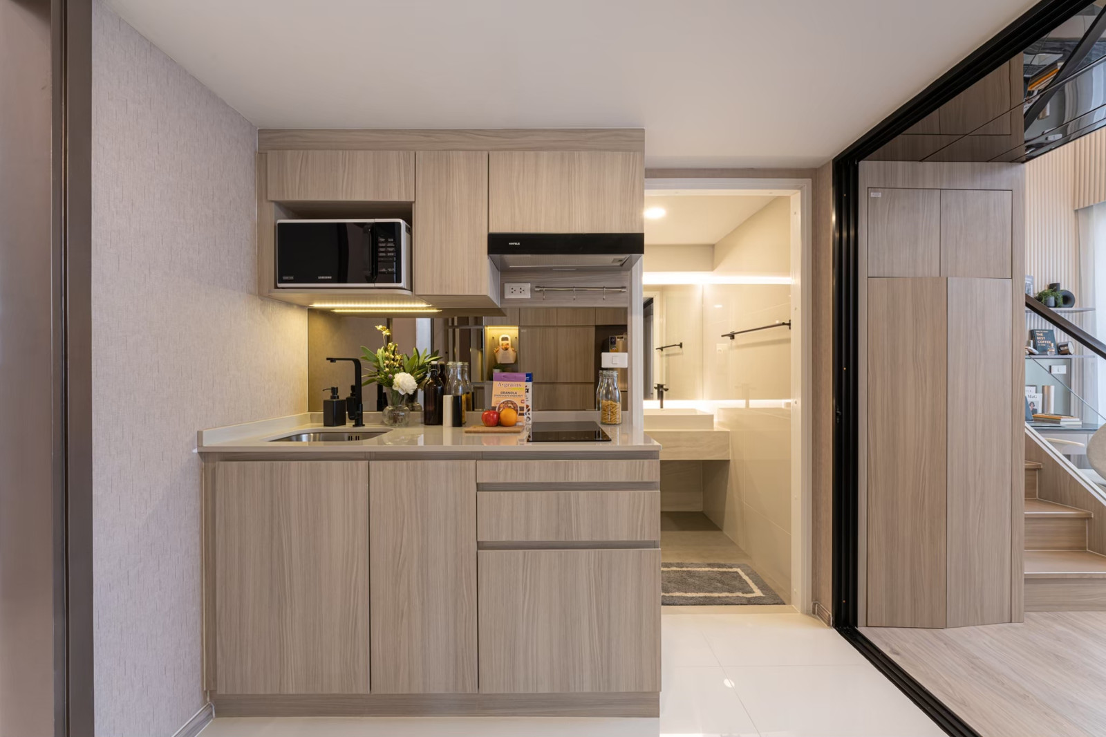 Sell ​​down payment equal to cost Pets allowed, 21st floor, Duo room, 28 sq m. + Smart Closet – รูปที่ 3