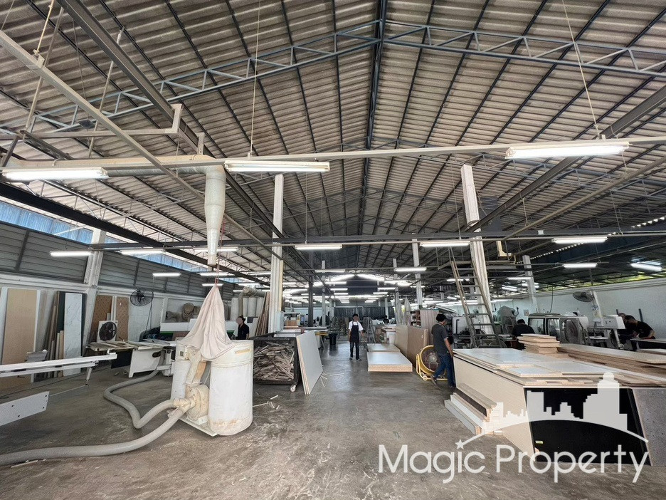 Land 1 Rai with Factory For Sale on Leab Klong 4 Road, Lat Sawai Subdistrict, Lam Luk Ka District, Pathum Thani Province – รูปที่ 3