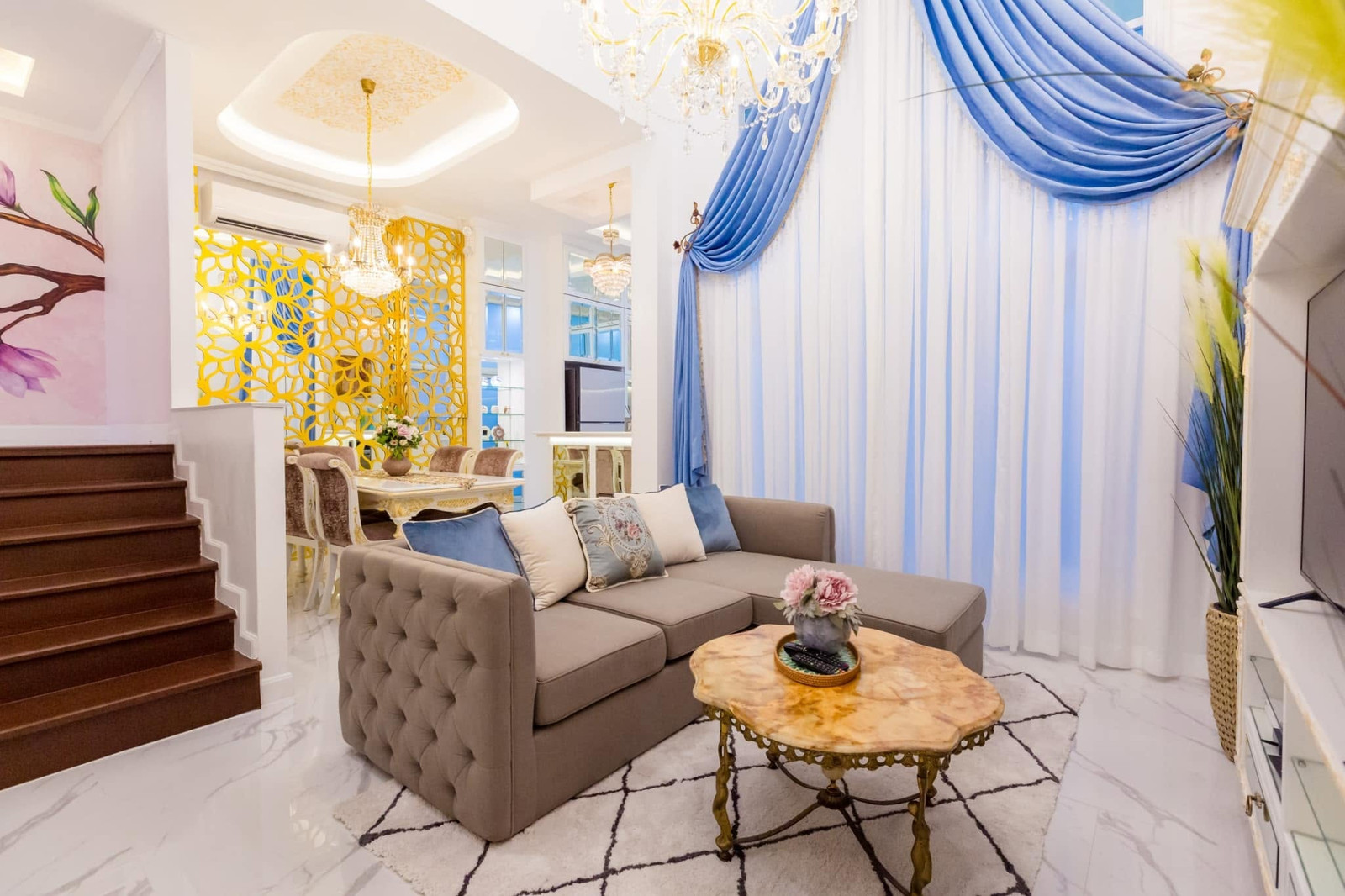ให้เช่าบ้านหรูตกแต่งใหม่ The Jemma @ SabaiSpace ใกล้ Central EastVille และ The Crystal – รูปที่ 2