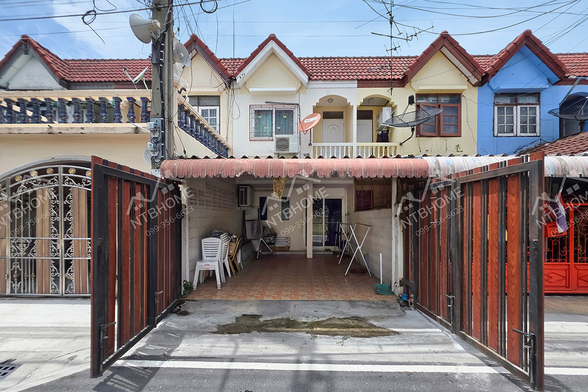 หมู่บ้านราชพฤกษ์ ปากเกร็ด ต่อเติมครบ ทำเลดีในซอยวัดกู้