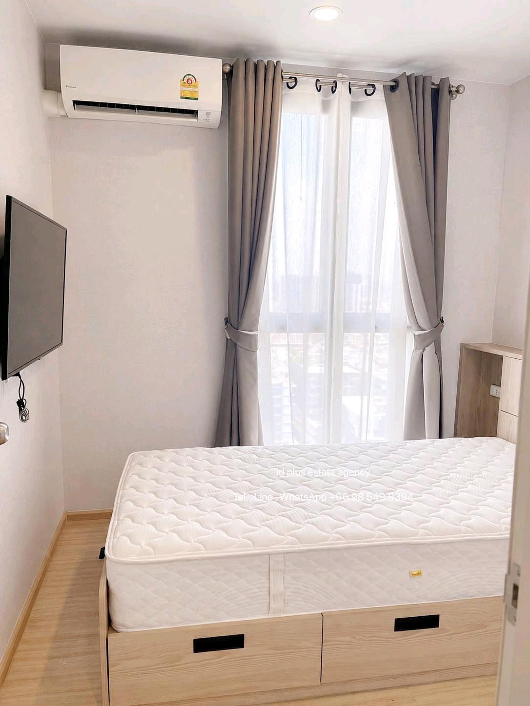 Plum Condo Pinklao Station for rent : 2 bedrooms 2 bathrooms for 51 sqm. Pool View Corner room on 11st  floor.With fully furnished and electrical appliances with washing machine.Located on Somdetprapinklao Road , next to Pata Pinklao and 600 m. to MRT Ban – รูปที่ 4