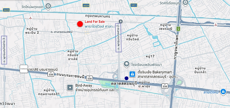 Land 100 sqw. for Detached House in Paradise Ville near Mahidol University – รูปที่ 2