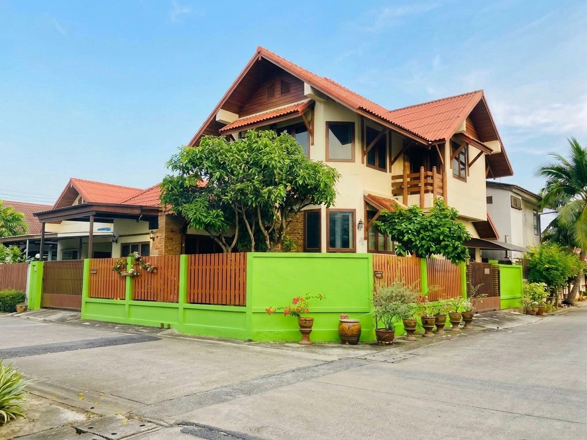 ให้เช่าบ้านเดี่ยว 75 ตรว มุม 4 ห้องนอน แยกแคราย เอสพลานาด ติวานนท์