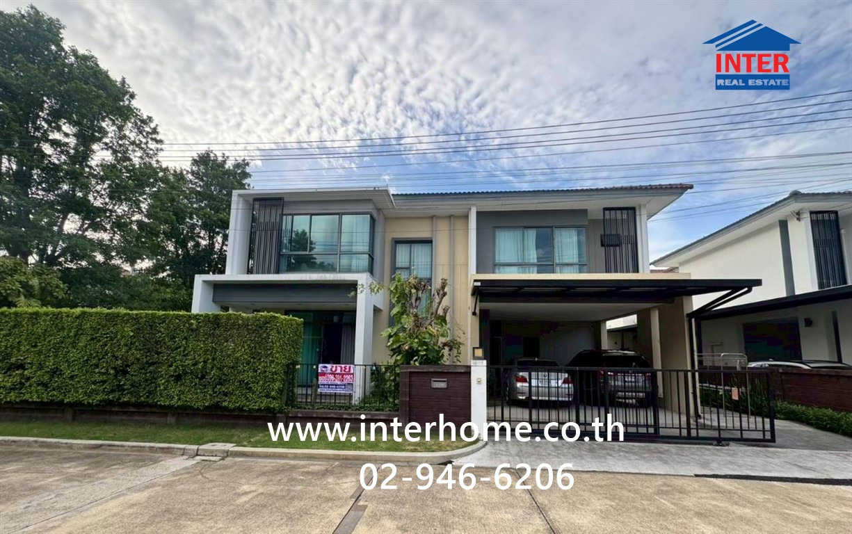 2-story detached house, 85.4 sq m, Grandio 2 Village, Rama 2, near Boonthavorn, Rama 2, Rama 2 Road, Mueang Samut Sakhon, Samut Sakhon
