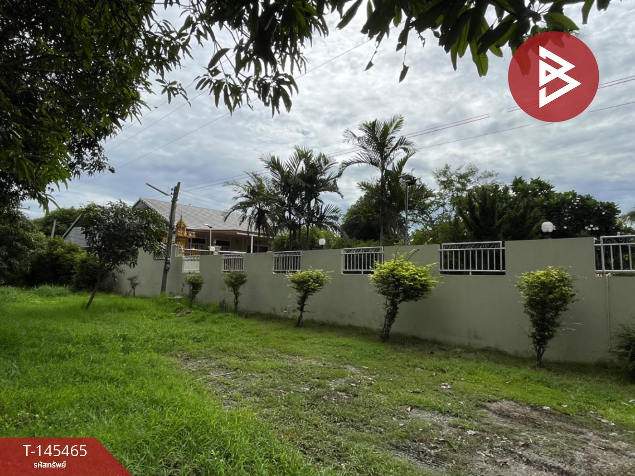 Single house for sale with fruit orchard, area 1 rai, Ban Pong, Ratchaburi, along the irrigation canal. – รูปที่ 2