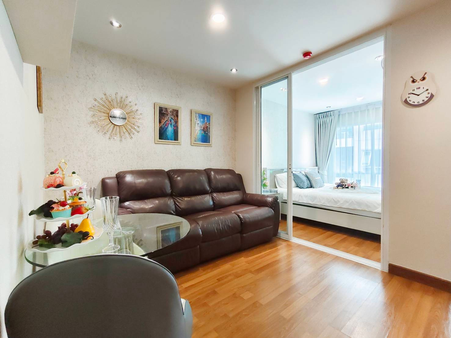 The  is selling it himself. Condo for sale Regent Home Sukhumvit 81, next to Bts On Nut, 700 m., pool view, newly decorated, beautiful on the cover. – รูปที่ 2