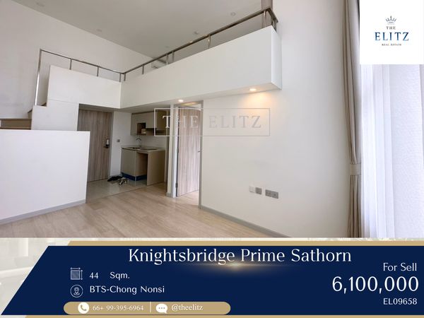 ✨  Prime Sathorn Location! Exquisite High-Rise Unit with Premium Sky-High Amenities and Ultimate City Vibe ✨