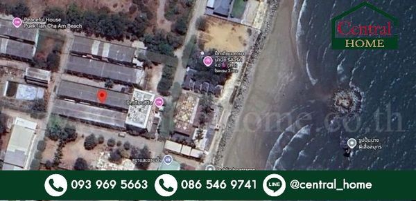 Townhouse Puk Tian Villa near the sea, Puk Tian, ​​Phetchaburi.